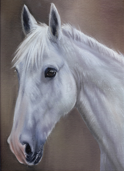 Henry horse painting
