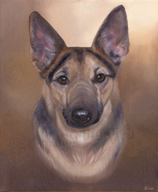 Monty oil portrait