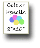 8x10 colour pencil