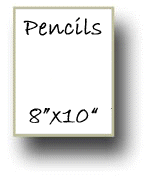8x10 pencils